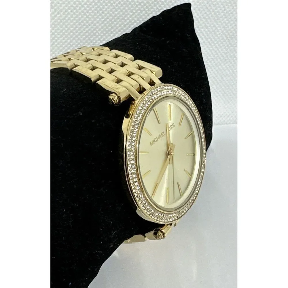 Michael Kors Darci MK3191 Women's Gold Stainless Steel Analog Dial Watch NUL13